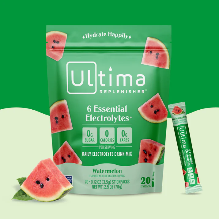 Watermelon electrolyte drink mix