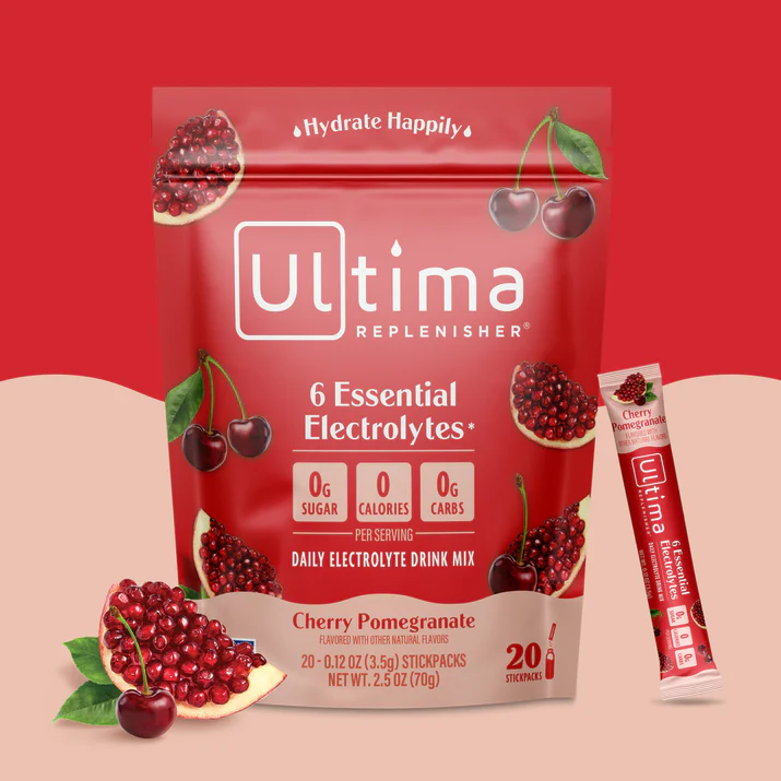 Cherry Pomegranate electrolyte drink mix