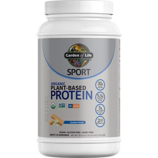 SPORT Organic Plant-Based Protein Chocolate 29.6oz (840g) Powder